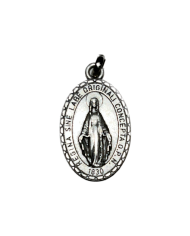 Médaille miraculeuse argentée 1.5cm