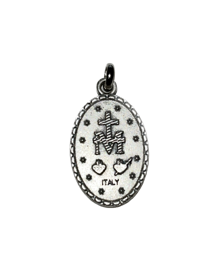 Médaille miraculeuse argentée 3,5cm