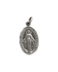 Médaille miraculeuse argentée 2cm