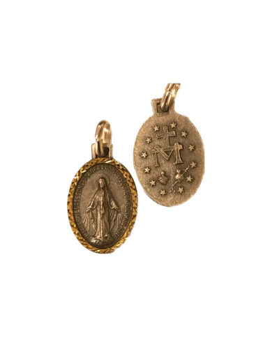 Médaille miraculeuse argentée 1.5cm