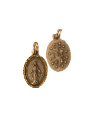 Médaille miraculeuse argentée 2cm
