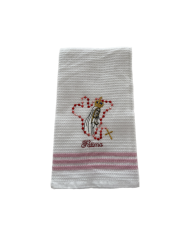 Serviettes chapelet de Fatima