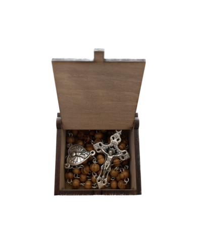 Chapelet de Fatima en bois