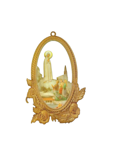 Quadro de Fátima 15cm