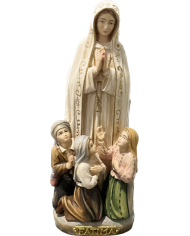 Wooden Fatima statue